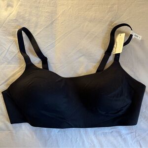 Black Wireless Bra